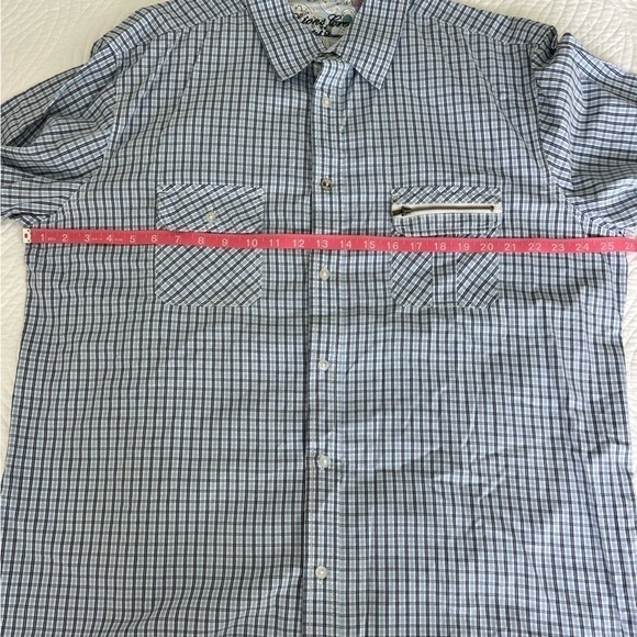 Lions Crest by English Laundry Blue Button Down Shirt Size 2XL - Picture 14 of 16